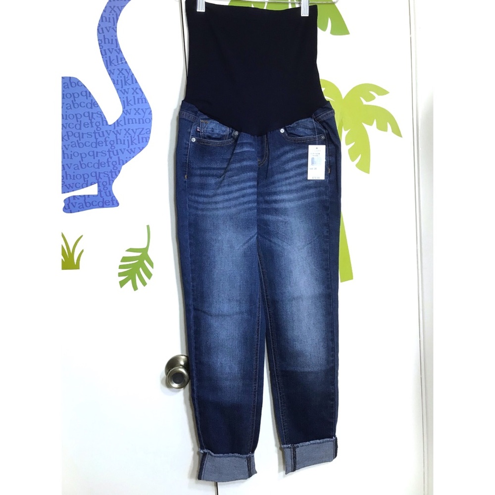 Vigoss Marley Stretch Crop Maternity Skinny Jeans